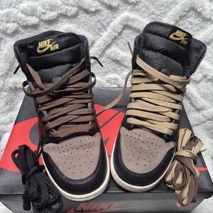 Nike Women's Black and Brown Air Sneakers